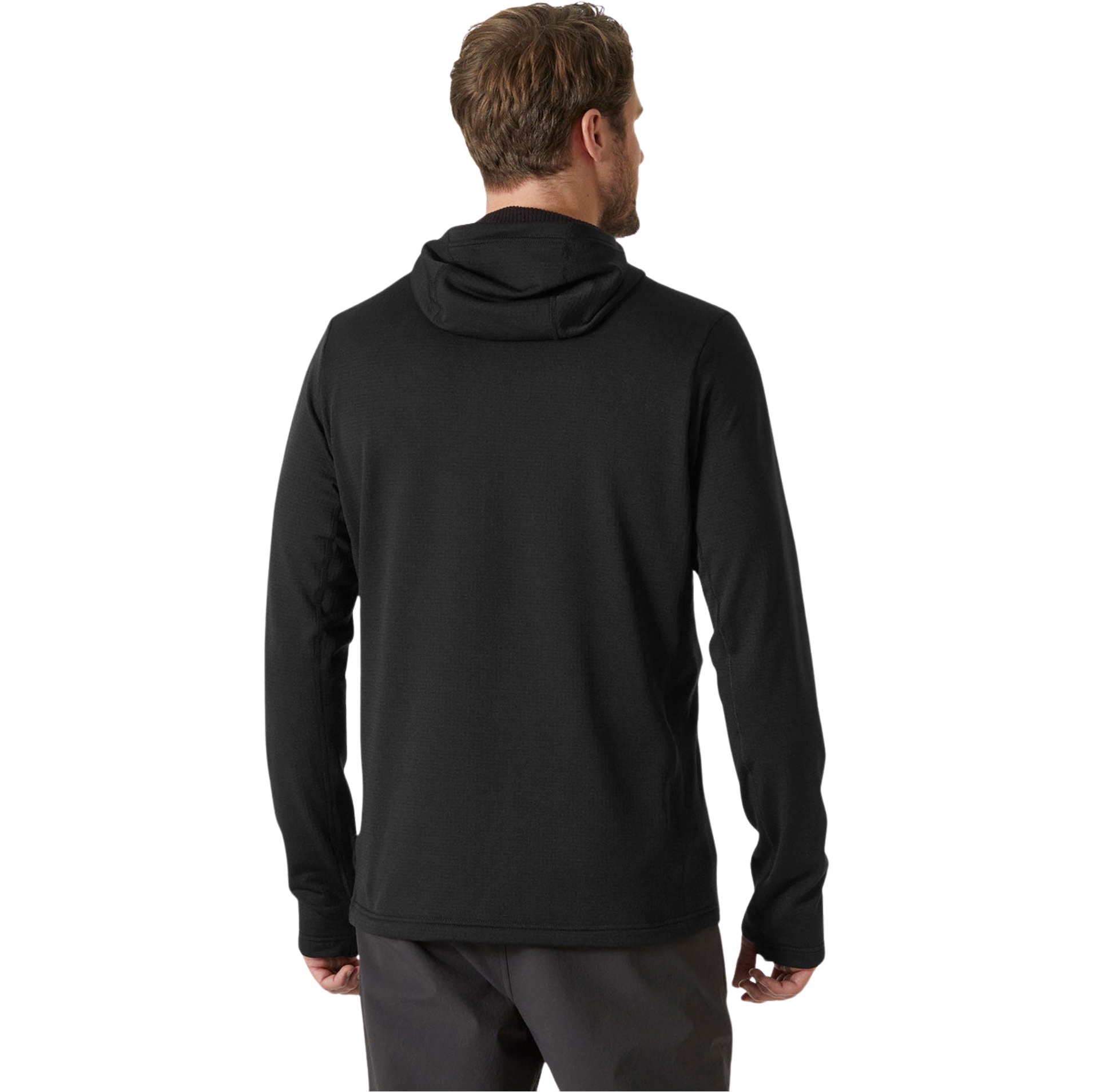 2026 Helly Hansen Mens Versalite Hooded Fleece Jacket 49547 - Black